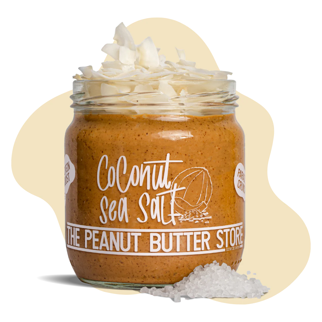 DE PINDAKAASWINKEL Coconut Sea Salt Peanut Butter 420ml