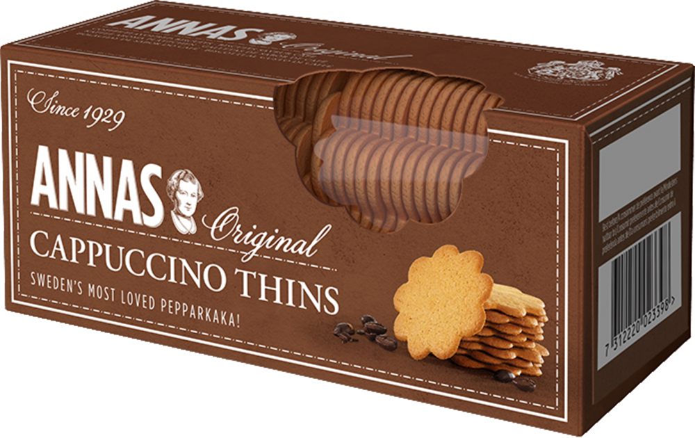 ANNAS Cappuccino Thins 150g