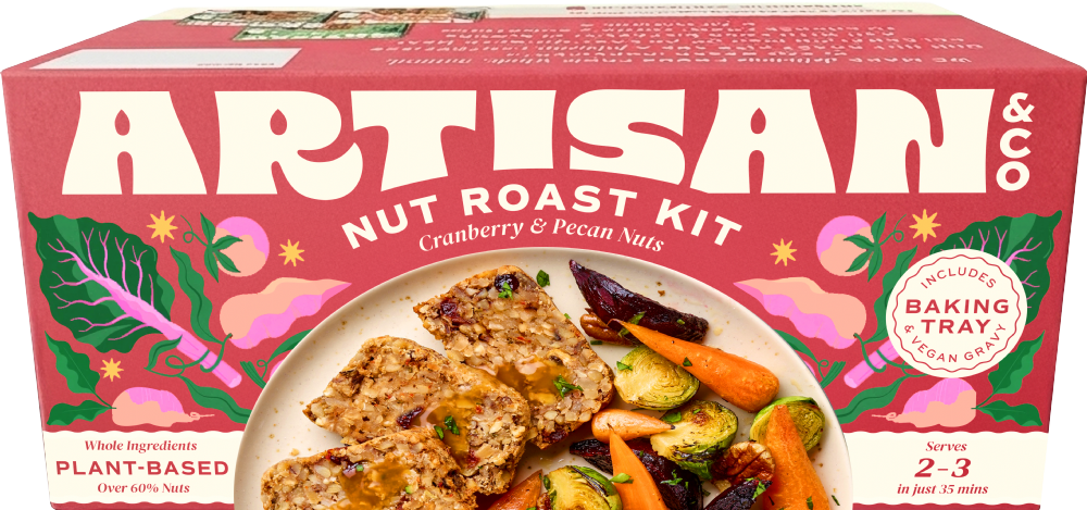 ARTISAN & CO Cranberry & Pecan Nut Roast Kit 212g