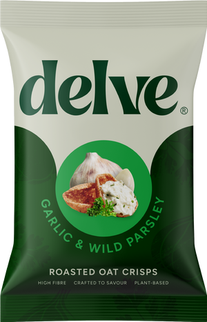 DELVE Roasted Oat Crisps 120g