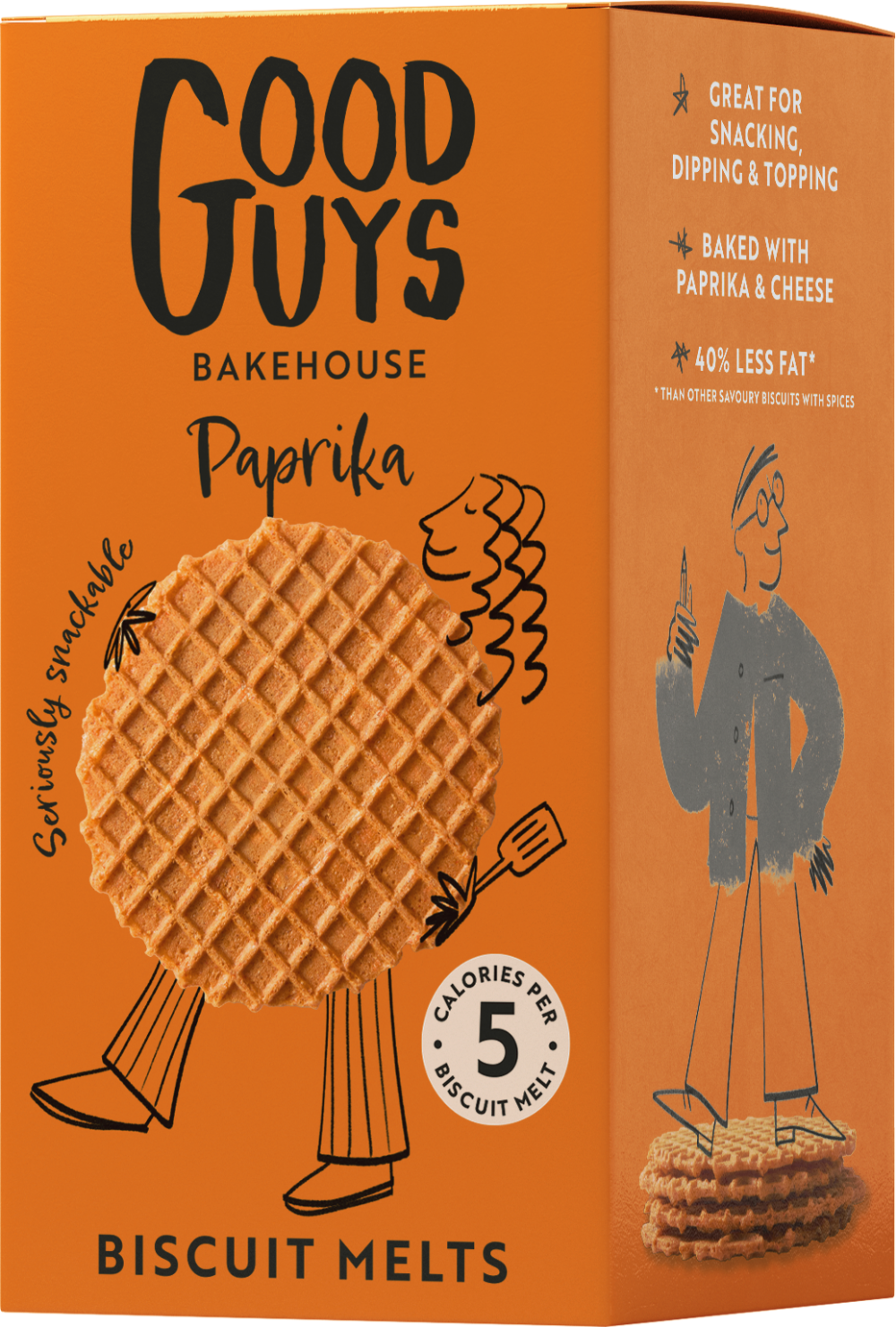 GOOD GUYS BAKEHOUSE Biscuit Melts – Paprika 50g