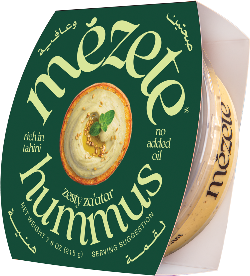 MÈZETE Zesty Za’atar Hummus 200g
