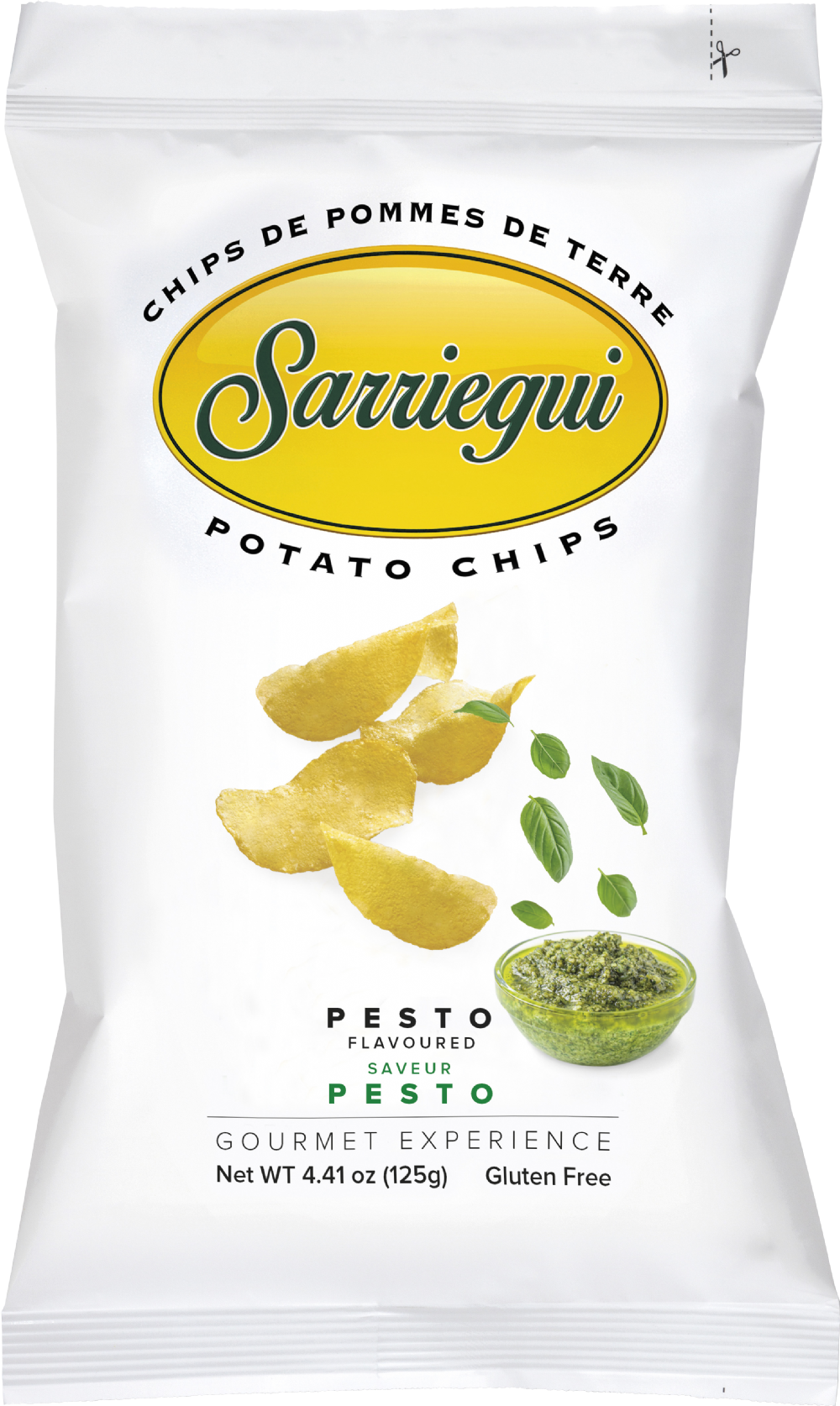 Sarriegui Potato Chips – Pesto – 125g