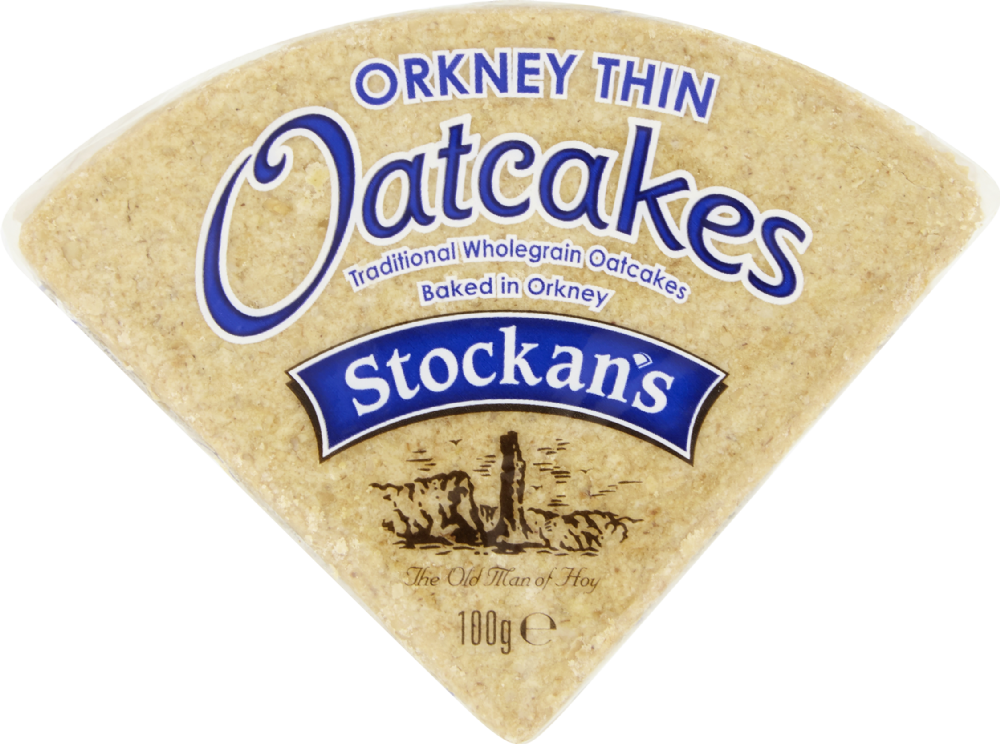 STOCKAN'S Thin Triangular Oatcakes 100g