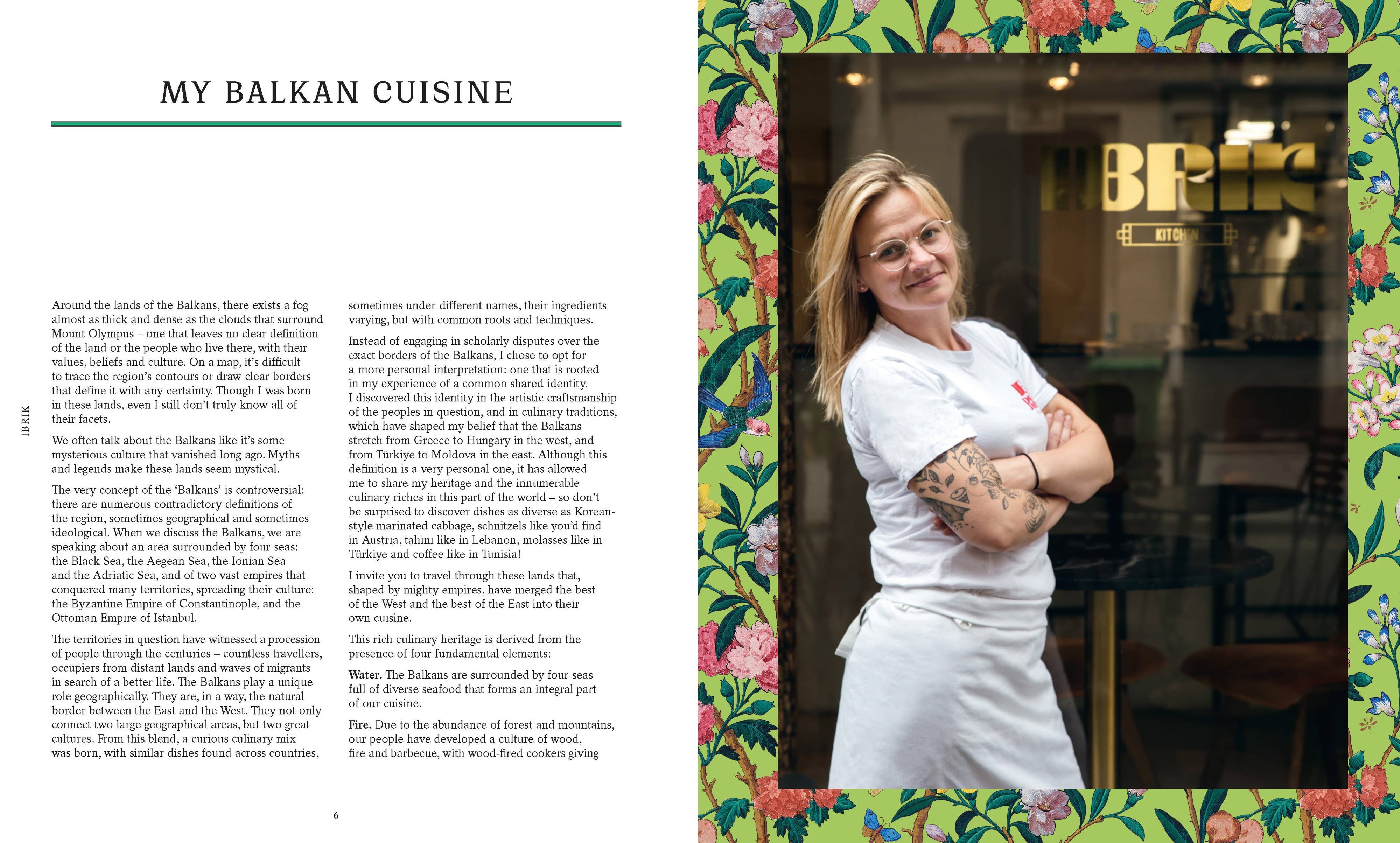 ECATERINA PARASCHIV-POIRSON Ibrik: The Balkan Table