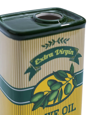 Retro Olive Oil Drum Ceramic Vase(To Be Bought In Qtys Of 2)