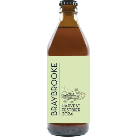 BRAYBROOKE BEER CO Harvest Festbier Lager 5.6% 330ml
