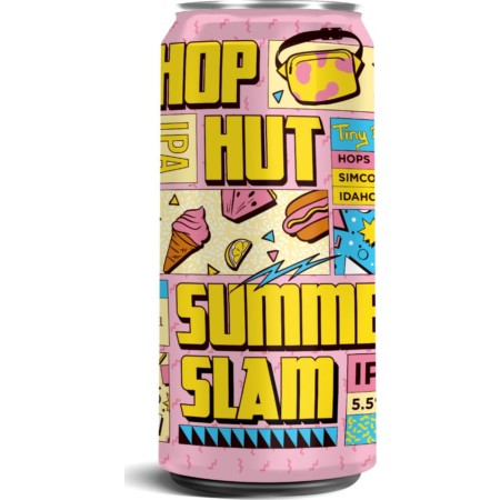 TINY REBEL BREWING Hop Hut Summer Slam IPA 5.5% 440ml
