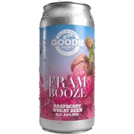 GOODH BREWING CO Frambooze Raspberry Wheat Beer 6.6% 440ml