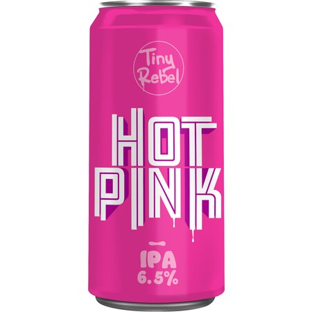 TINY REBEL BREWING Hot Pink IPA 6.5% 440ml