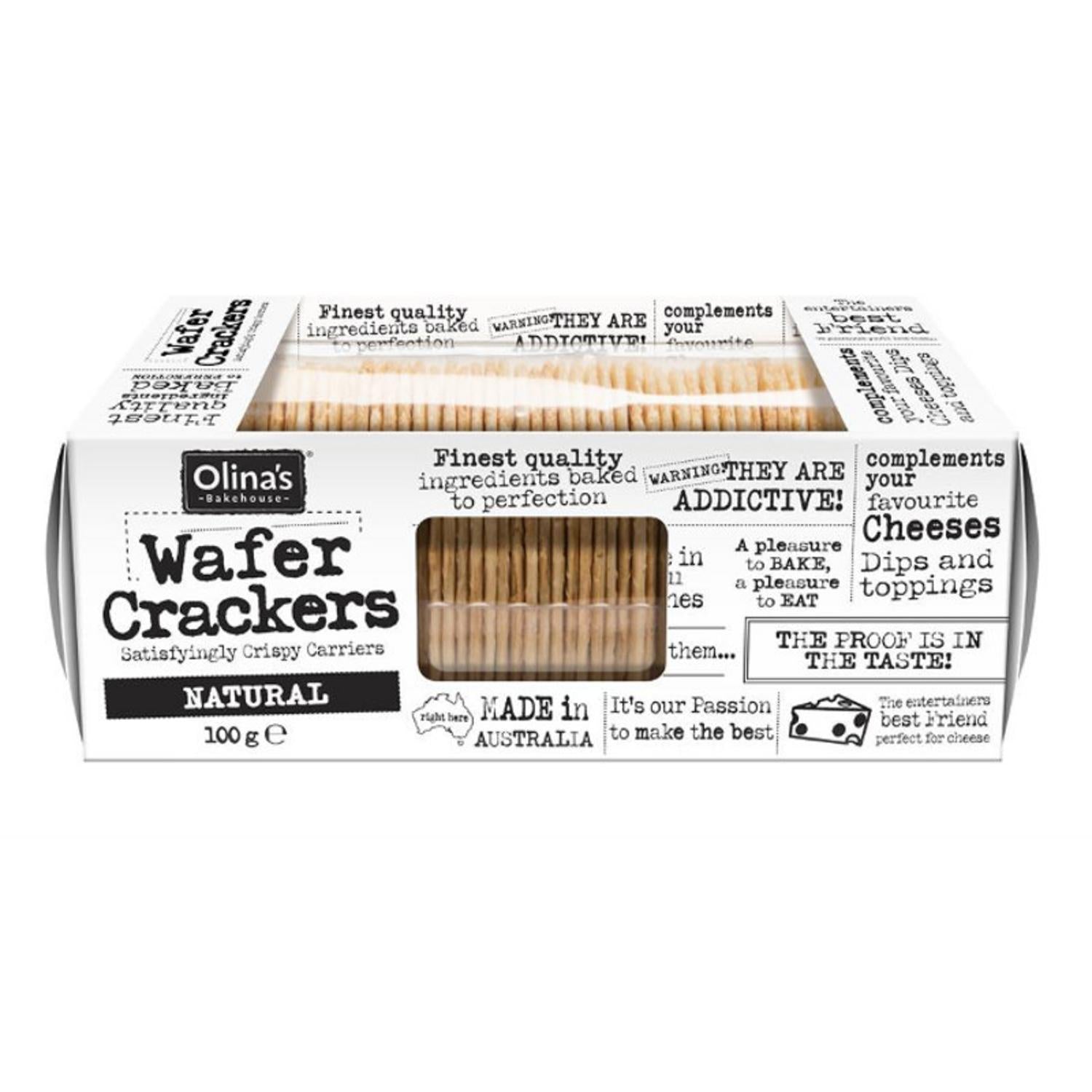 Natural Wafer Crackers 100g