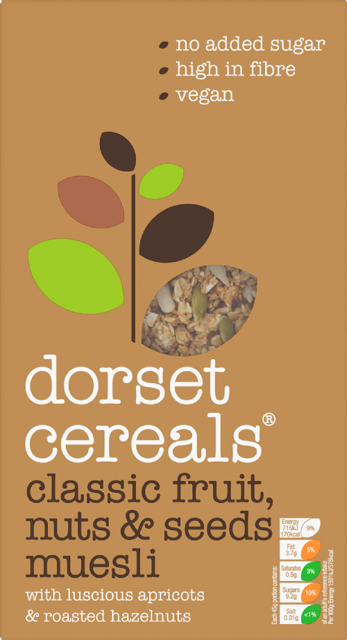 DORSET CEREALS Classic Fruit, Nuts & Seeds Muesli 600g