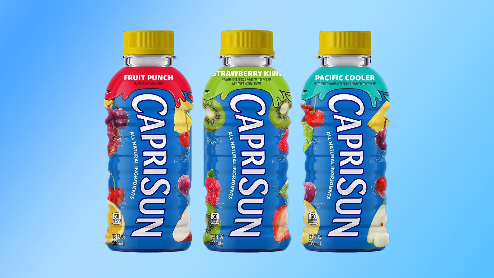 USA Capri Sun 355ml Bottle