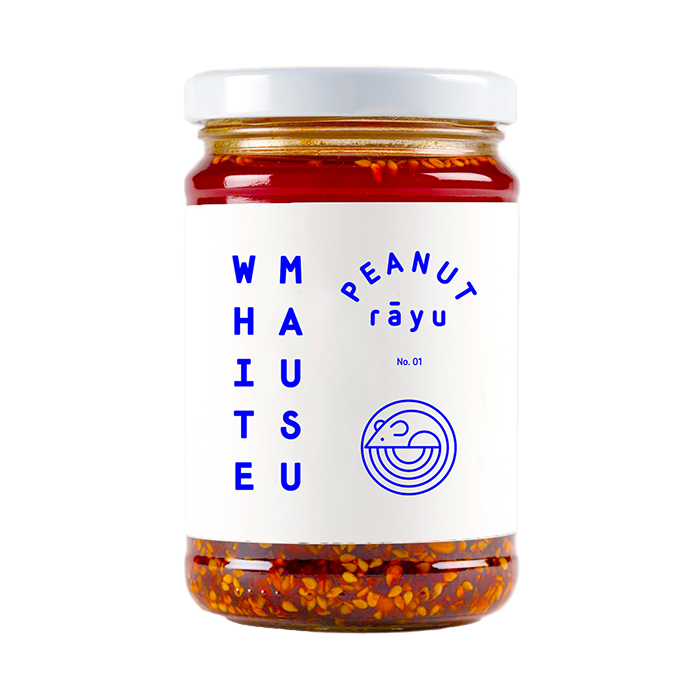 WHITE MAUSU Peanut Rayu 240g