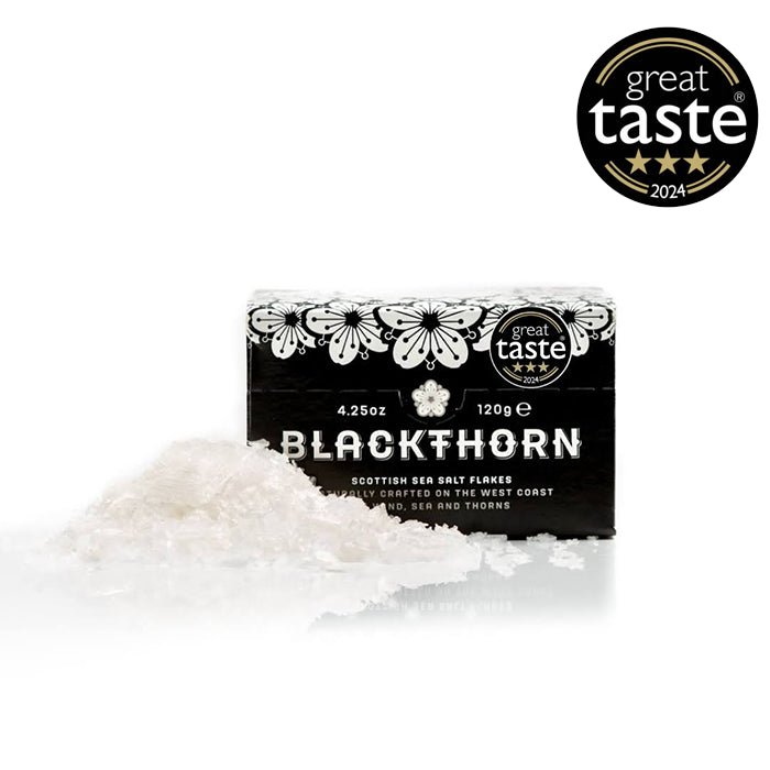 BLACKTHORN 100% Natural Scottish Sea Salt Flakes 120g