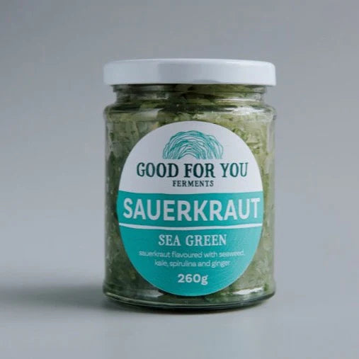 GOOD FOR YOU FERMENTS Sea Green Sauerkraut 260g