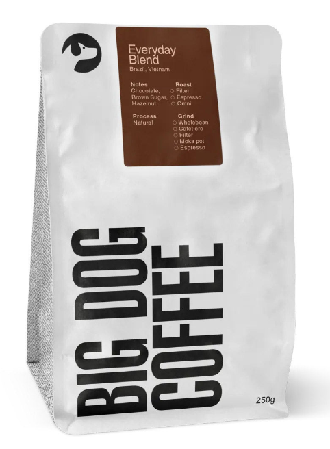 BIG DOG COFFEE The Everyday Blend 250g