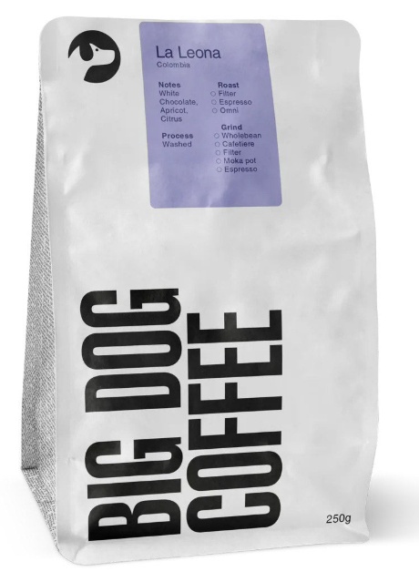BIG DOG COFFEE La Leona Colombia 250g