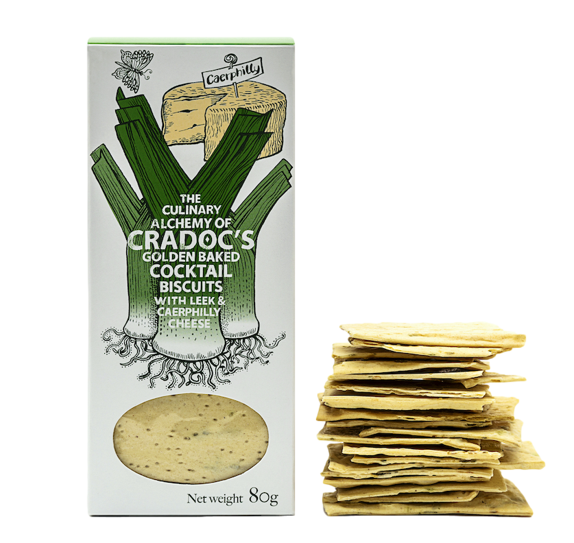Cradocs Caerffili & Leek Biscuits