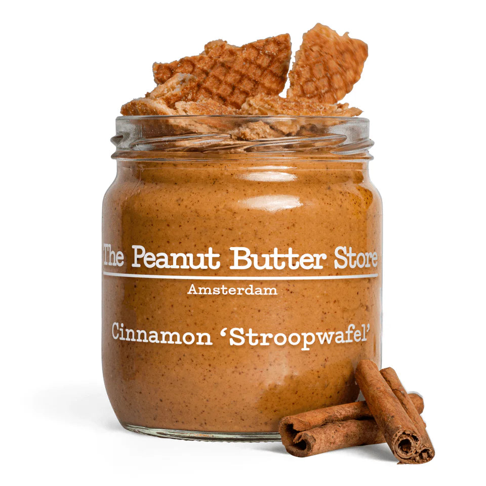 De Pindakaaswinkel Dutch Stoopwaffel Peanut Butter