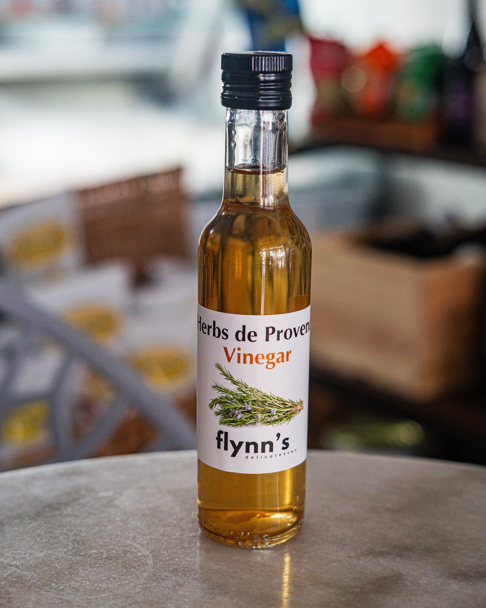 FLYNN'S White Wine Vinegar with Herbs De Provence 250ml