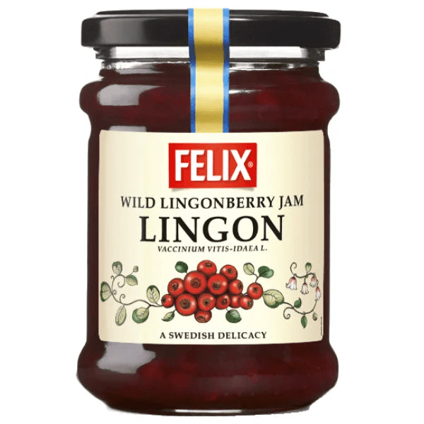 FELIX Lingonsylt Wild Lingonberry Jam 283g