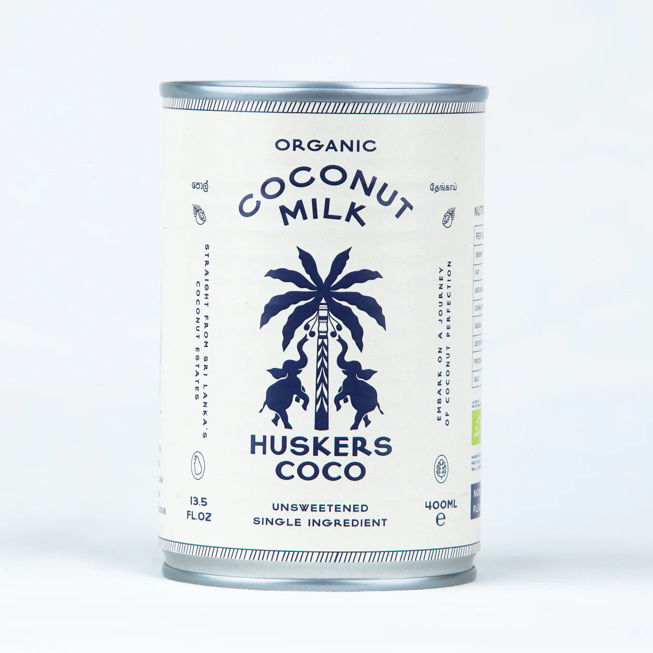 HUSKERS Organic Coconut Milk