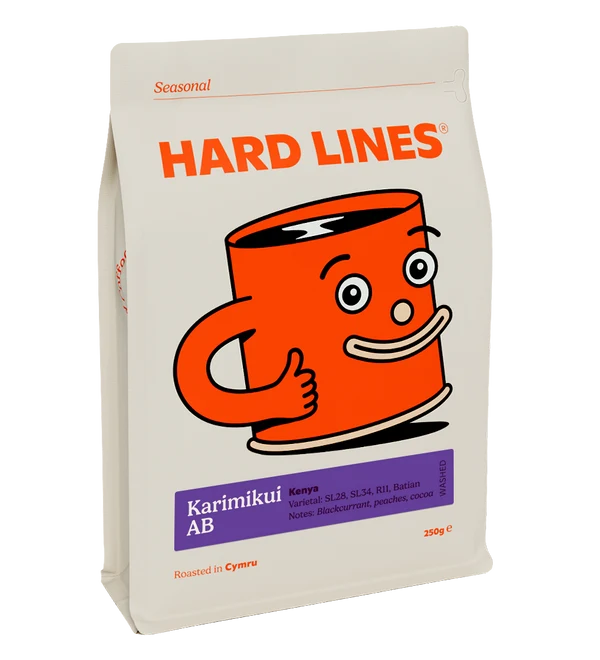HARD LINES Kenya Karimikui AB Coffee 250g