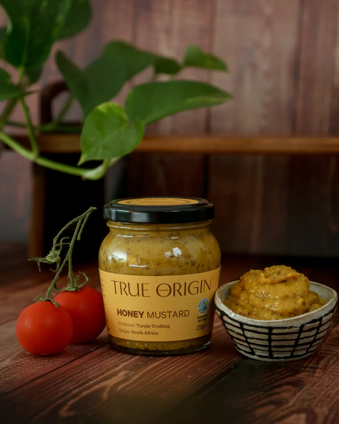TRUE ORIGIN Honey Mustard 225g