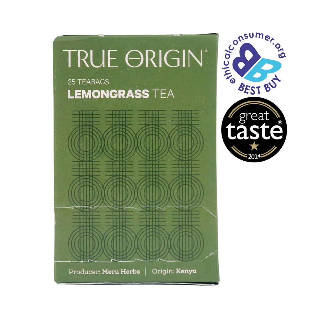 TRUE ORIGIN Lemongrass Tea (25 tea bags)