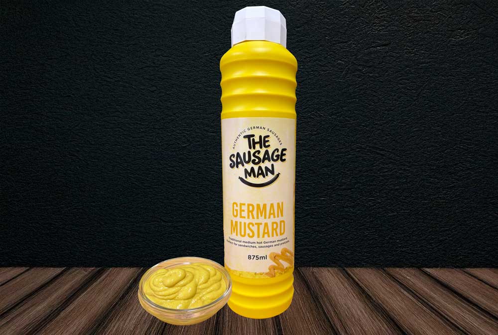 THE SAUSAGE MAN German Mustard 875ml