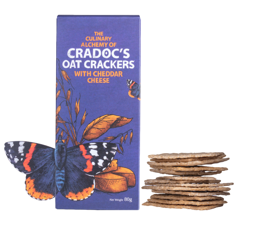 Cradocs Oat Crackers with Cheddar Cheese