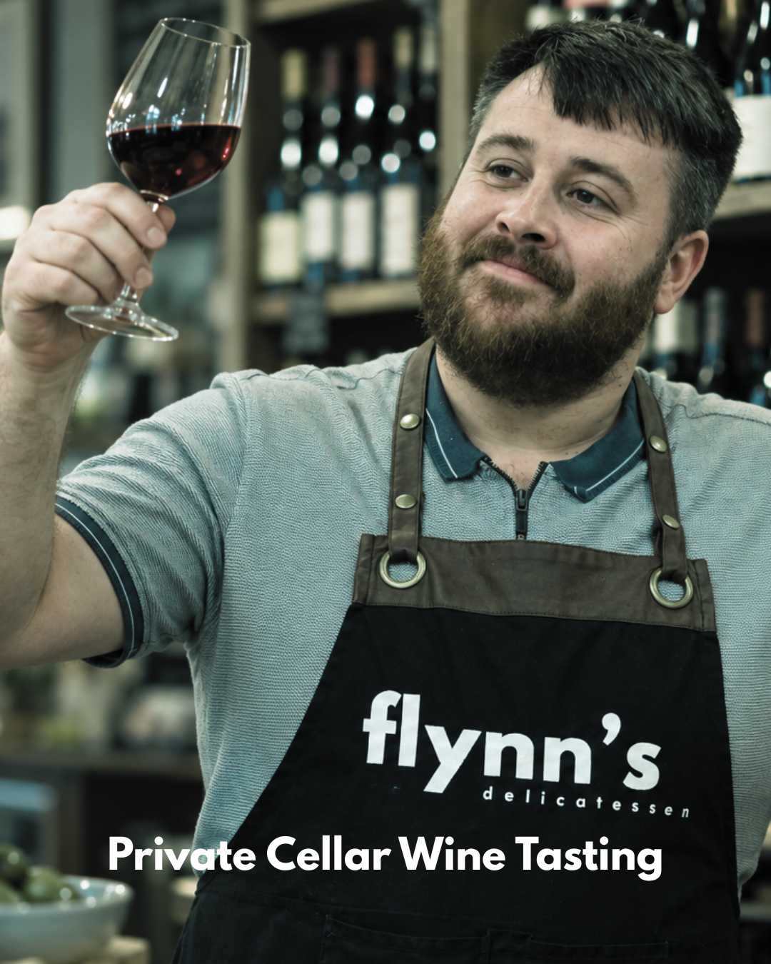 FLYNN'S EXPERIENCES Private Cellar Wine Tasting