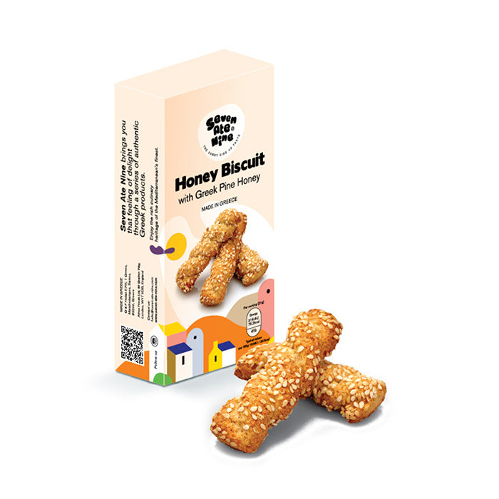 SEVEN ATE NINE Honey Biscuits 150g