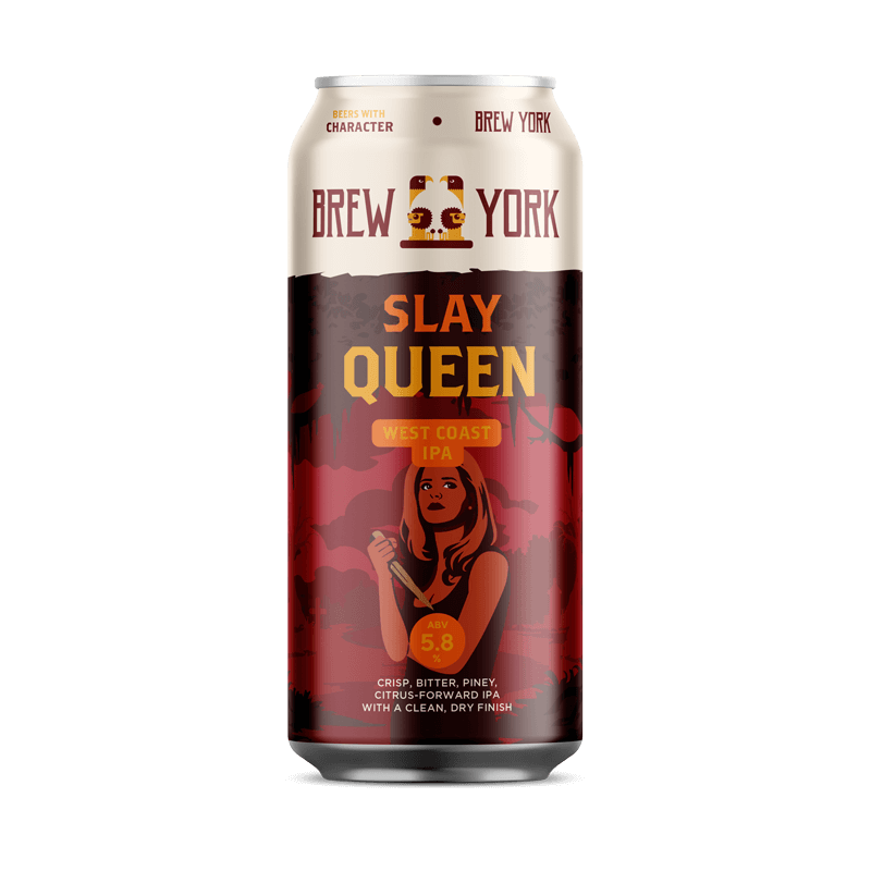 BREW YORK Slay Queen West Coast IPA 440ml