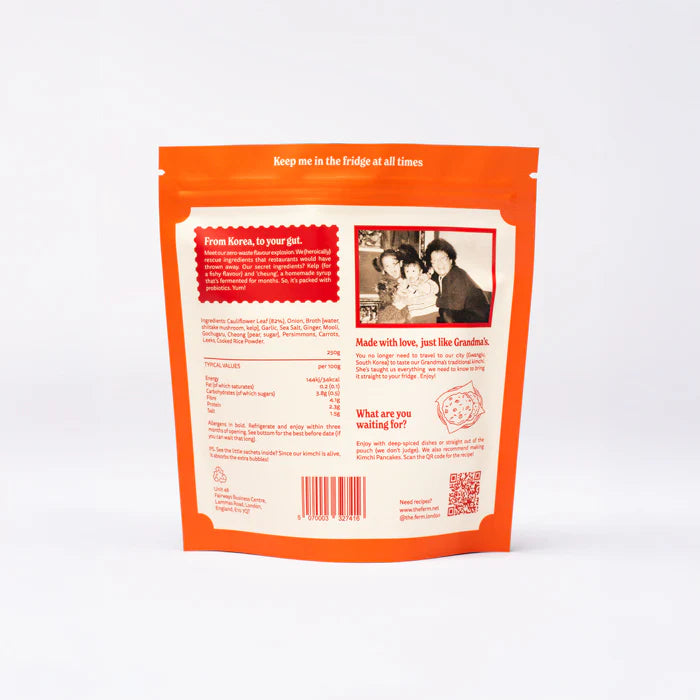 THE FERM Spicy Cauliflower Leaf Kimchi 250g