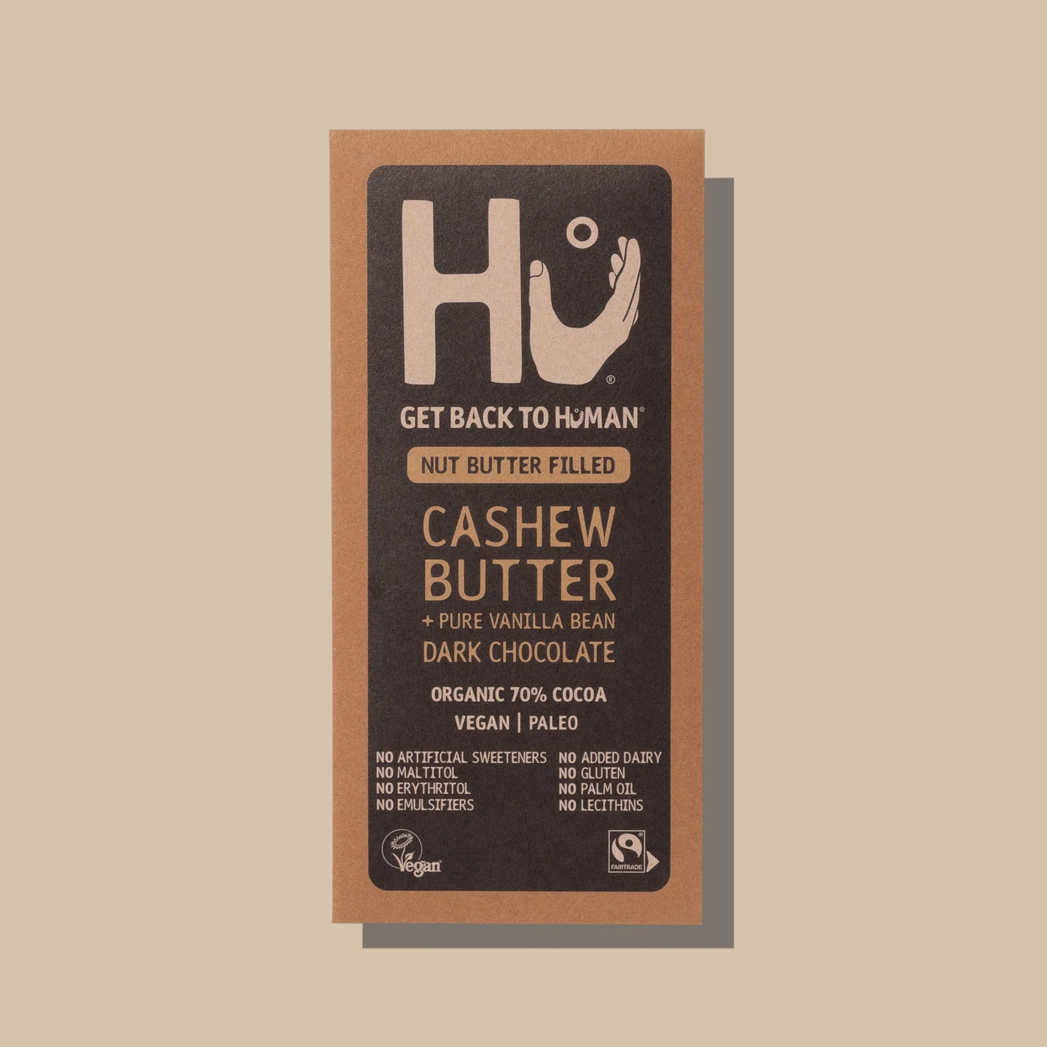 HU Cashew Butter and Vanilla Bean Dark Chocolate Bar 60g