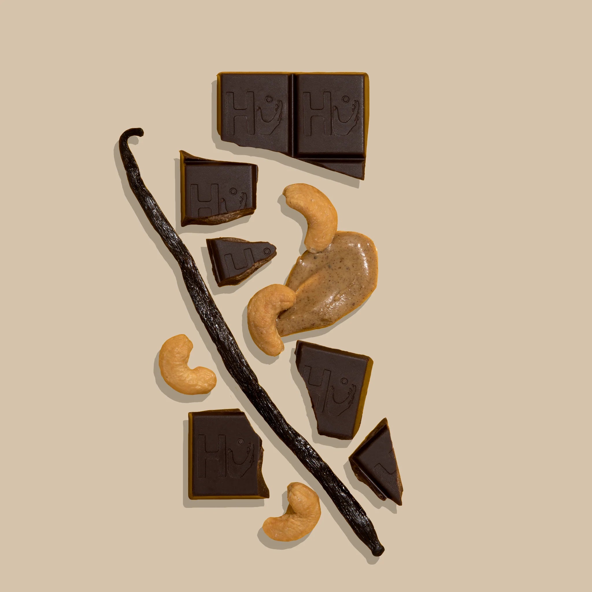 HU Cashew Butter and Vanilla Bean Dark Chocolate Bar 60g