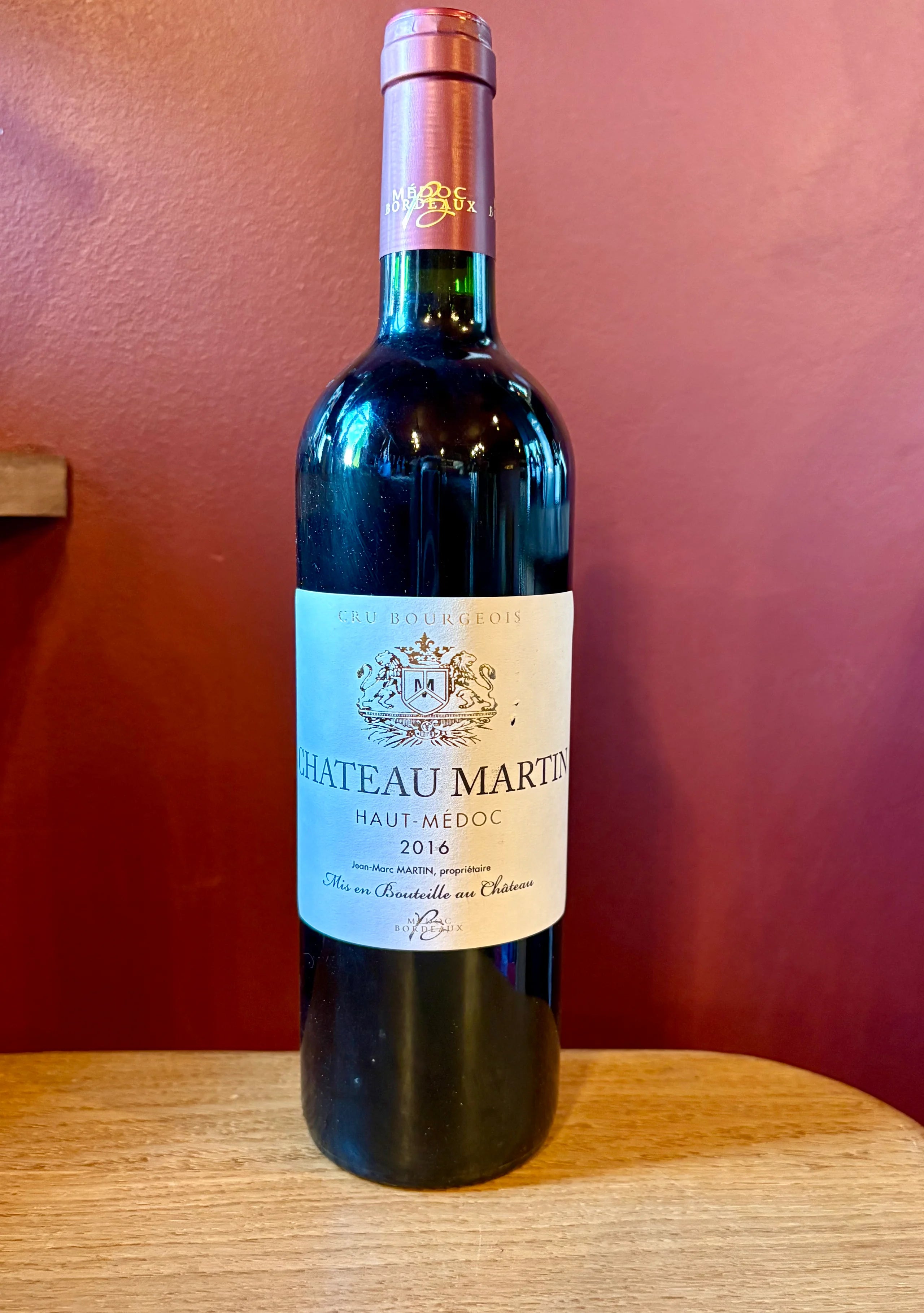 CHATEAU MARTIN Haut-Medoc 2016 75cl