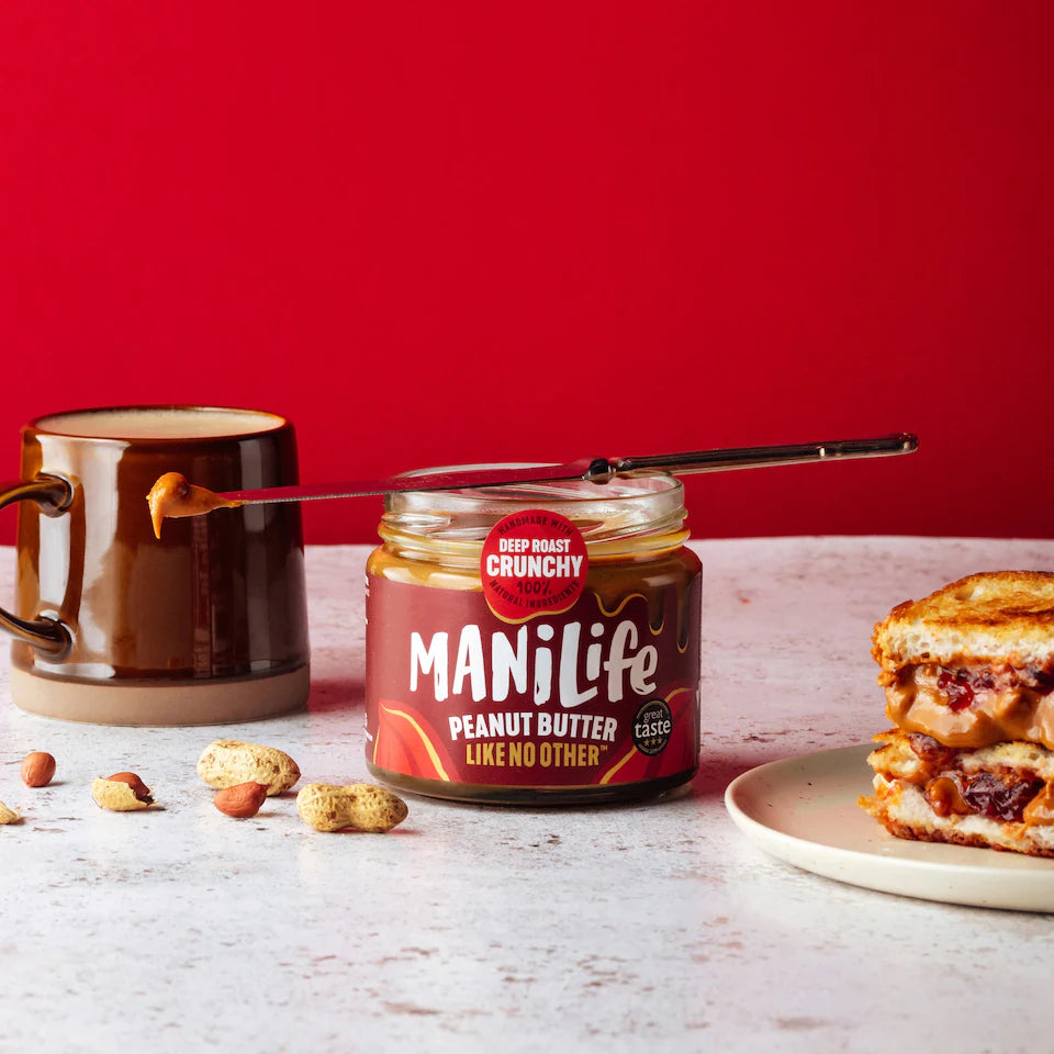 MANILIFE Crunchy Deep Roast Peanut Butter 275g