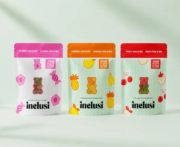 INCLUSI Vegan Gluten Free Pick 'N' Mix Sweet Pouch