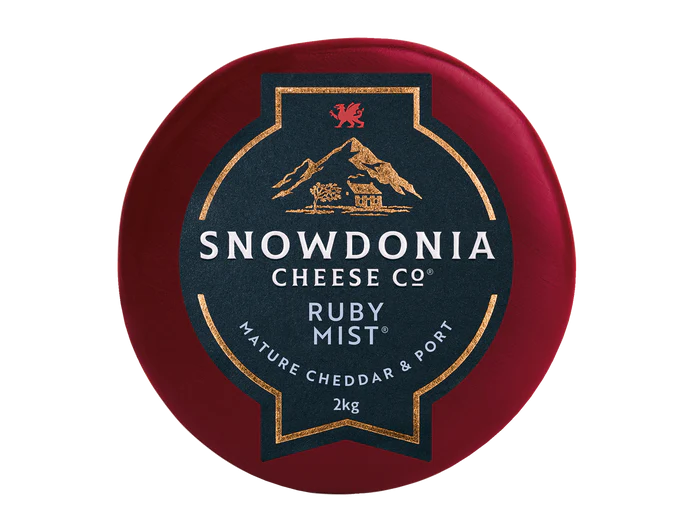 Snowdonia Mini Ruby Mist Cheese 200g