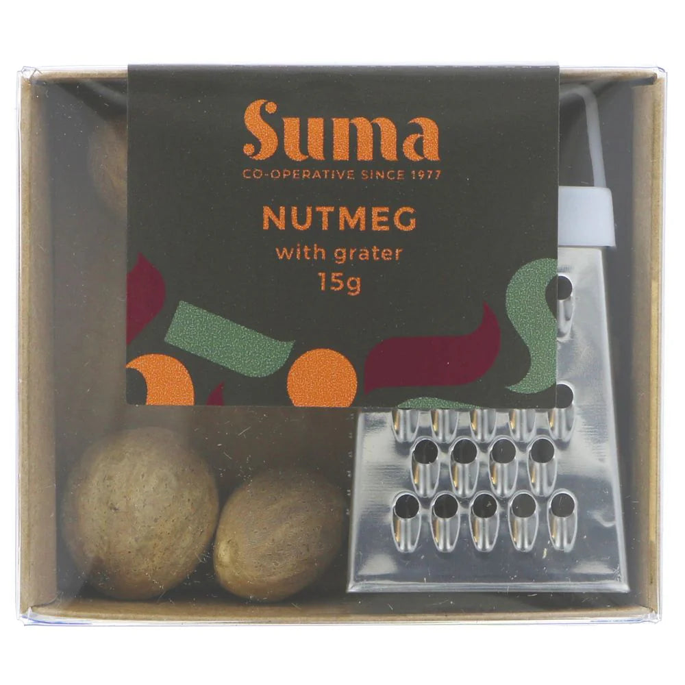 SUMA Nutmeg Grater and Nutmegs
