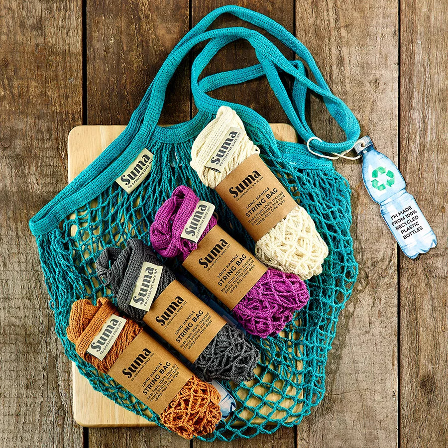 Recycled Plastic Bottle String Bag