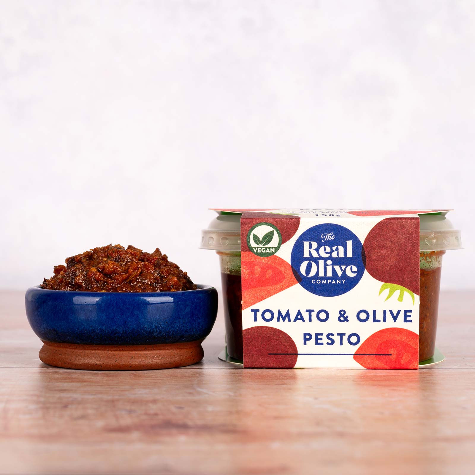 THE REAL OLIVE COMPANY Tomato & Olive Pesto 150g