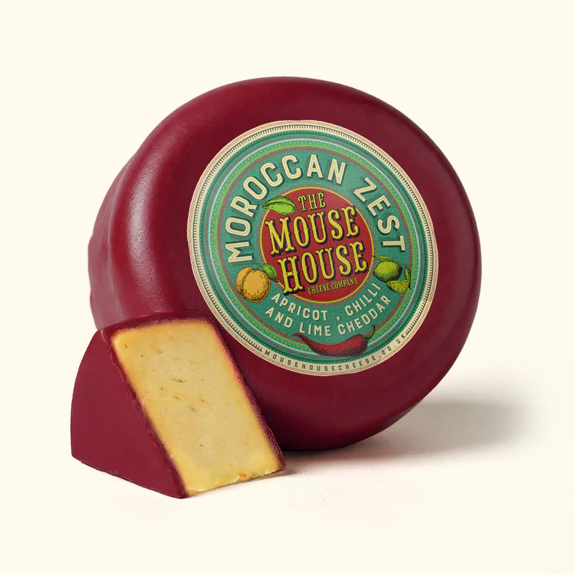 MOUSE HOUSE CHEESE Moroccan Zest Cheddar 200g