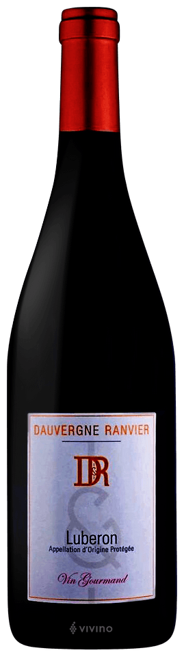 DAUVERGNE RANVIER Vin Gourmand Luberon Rouge 75cl