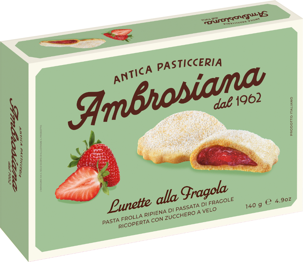 Ambroisiana Strawberry Lunette Fragola 140g