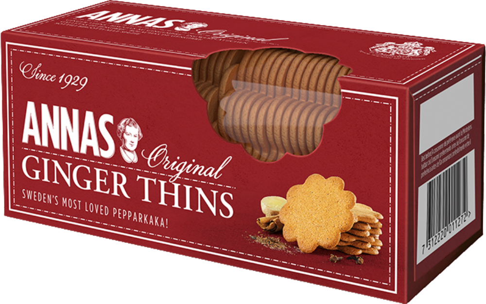 ANNAS Ginger Thins 150g