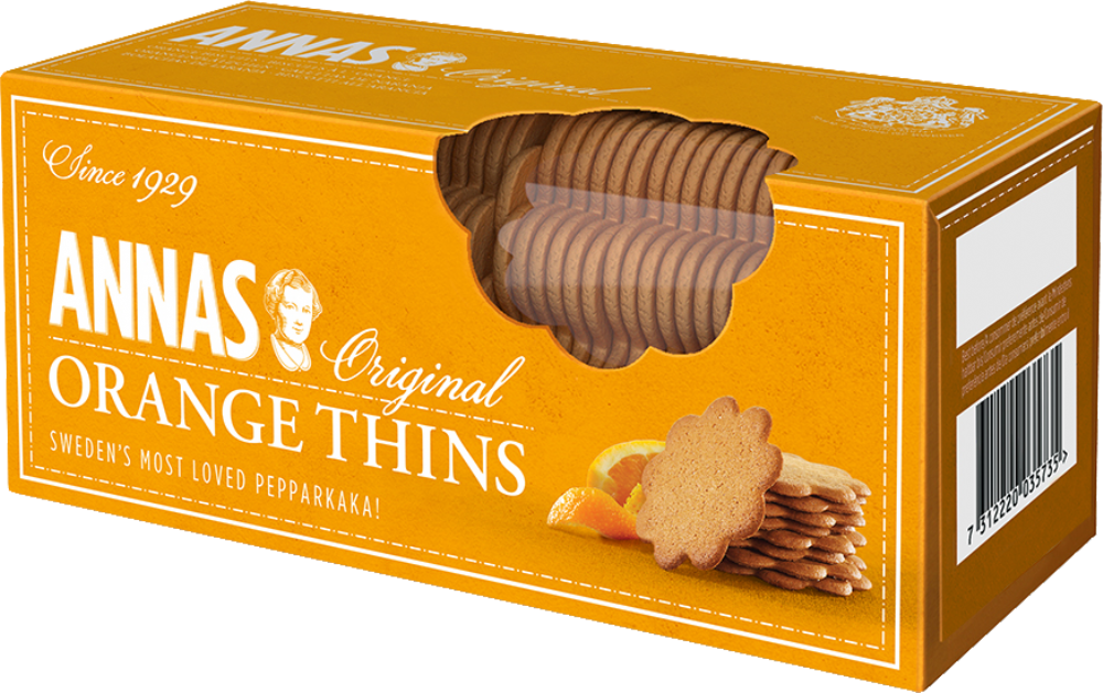 ANNAS Orange Thins 150g